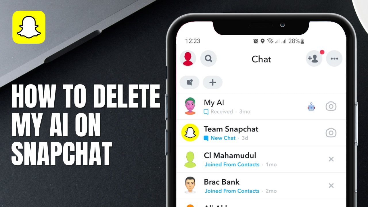 Step-by-Step Guideline on How to Delete My AI on Snapchat